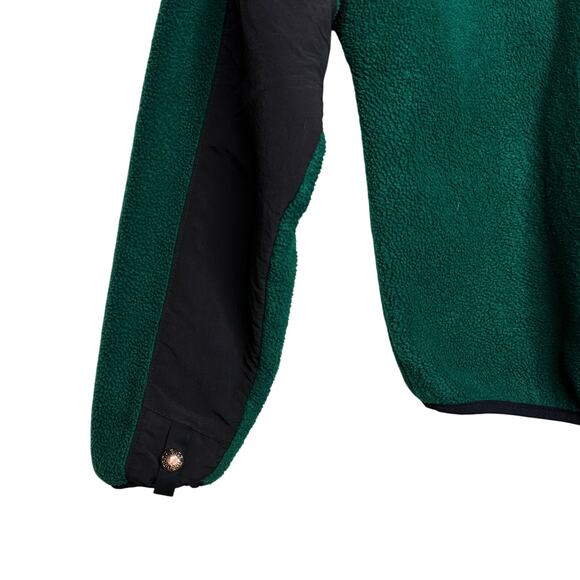 North Face Retro Evergreen Vintage 1995 Denali Fleece Jacket Zip Women Small - Picture 13 of 14